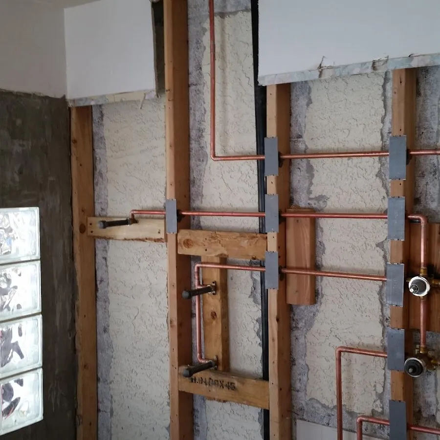 Copper pipe installation for Repiping in Homeland Park